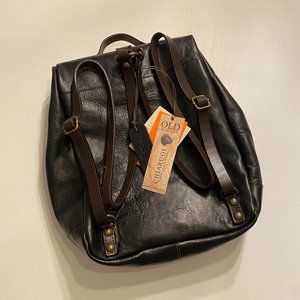 NWT Chiarugi Italy Italian Handmade Leather Men's Unisex Travel Backpack Bag‎